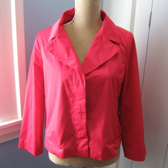 Bright Pink Liz Claiborne Jacket - Picture 1 of 5